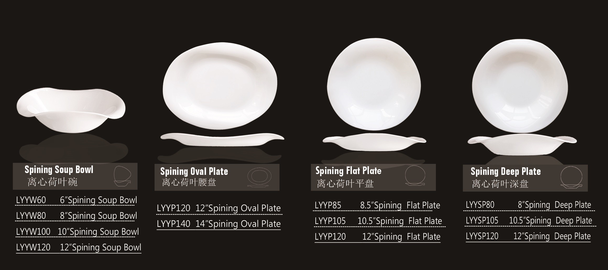 Glass fish plate 12-inch waist plate with gold plating 12 'oval plate -white opal golden rim pic 3