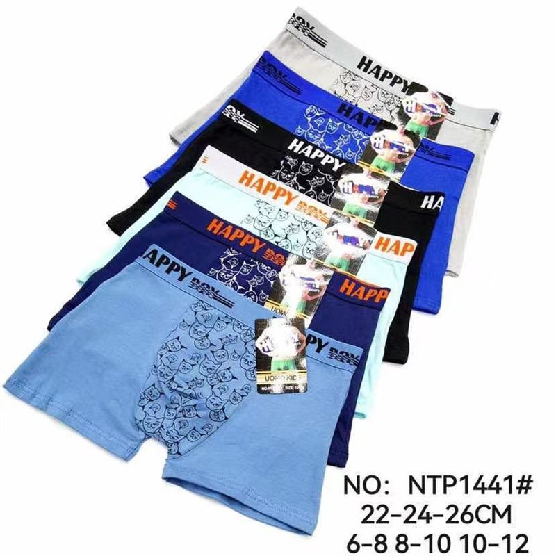 Foreign Trade Fashion Letter-Printed Low-Cost Men's Underwear Cartoon Pattern Men's Shorts Boxers