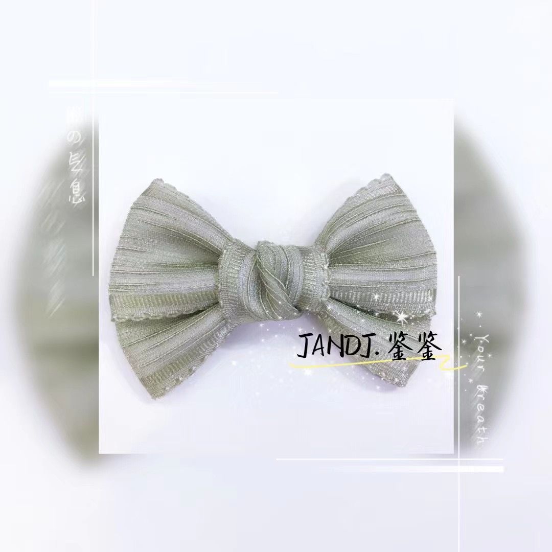 MONO-A Jianjian Fashion Clothing Accessories: Hard mesh snow gauze straps at the ear Application Scenario