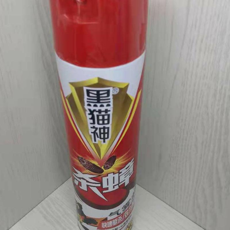 黑猫神红牡丹香气雾剂杀蟑螂专用