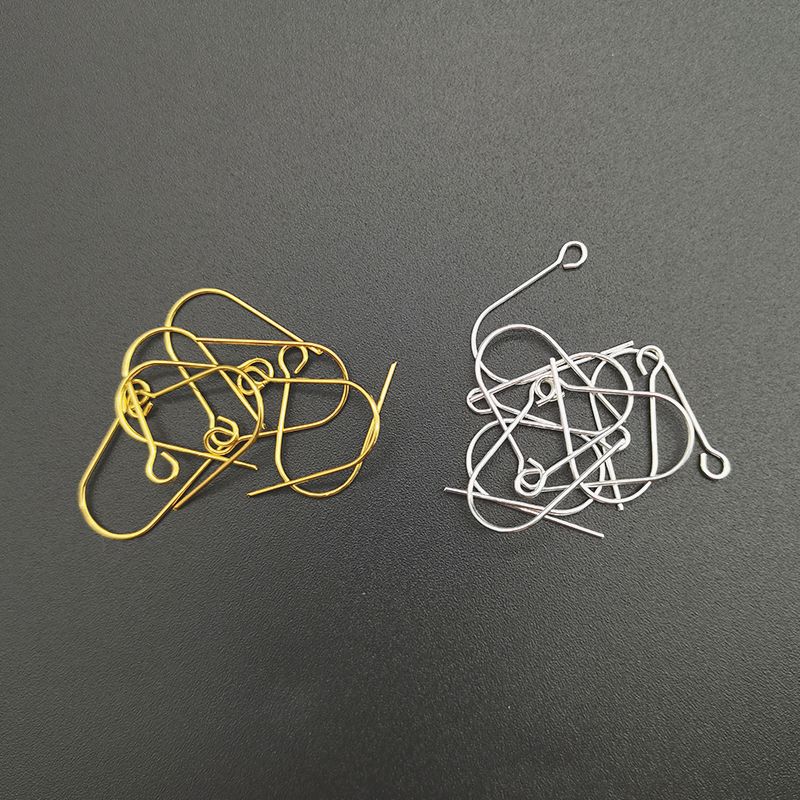 Copper band ring ear hook details Picture