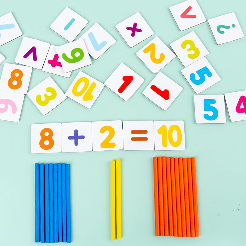 The educational two-in-one number and letter puzzle matching game helps cultivate logical thinking ability. The parent-child game exercises hand-eye coordination and opens up unlimited imagination space. Early education enlightenment toys accompany your growth Application Scenario