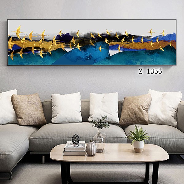 Hotel room corridor decorative paintings, sofa background wall paintings, entrance hall hanging paintings, grand abstract bed head paintings detail image 8