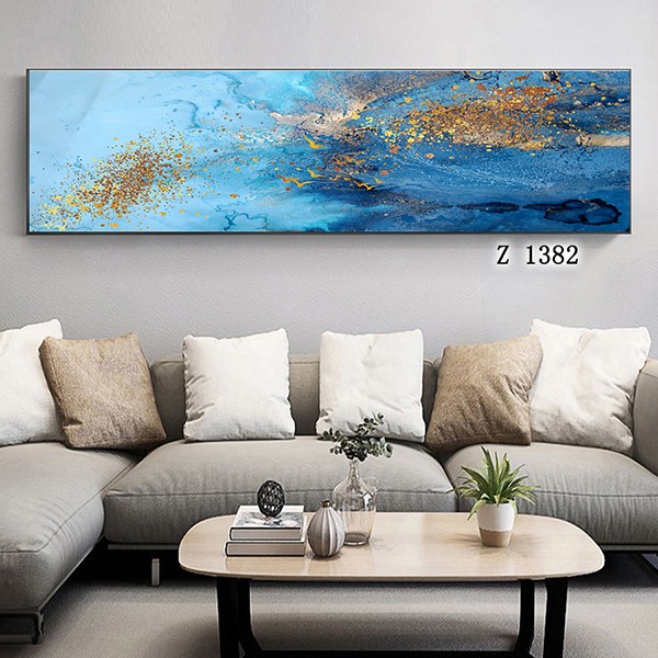 Hotel room corridor decorative paintings, sofa background wall paintings, entrance hall hanging paintings, grand abstract bed head paintings detail image 9