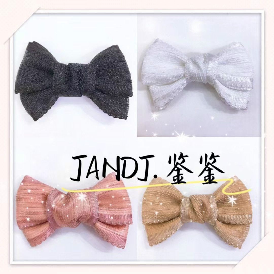 MONO-A Jianjian Fashion Clothing Accessories: Hard mesh snow gauze straps at the ear Specification image
