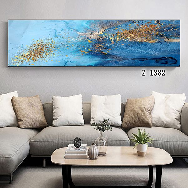 Hotel room corridor decorative paintings, sofa background wall paintings, entrance hall hanging paintings, grand abstract bed head paintings Item Picture
