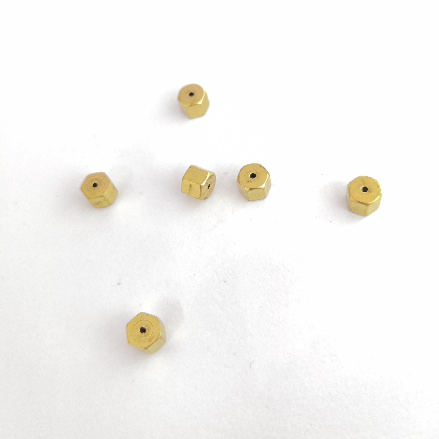 Copper hexagonal ear plug