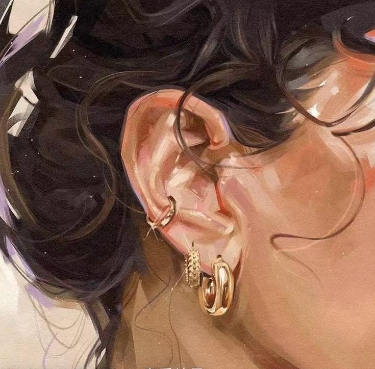 2021新款925银针设计感字母C形耳环显白复古保色个性小香风耳饰女详情图5