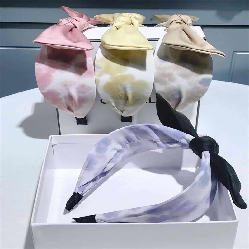 Japanese And Korean Temperament Pearl Headband Single Series - Purple Specification drawing