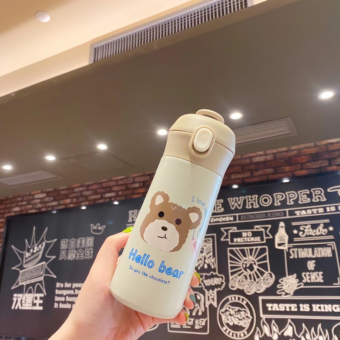 304不锈钢保温杯卡通弹跳随手杯密封水杯真空便携车载杯户外杯子详情图8