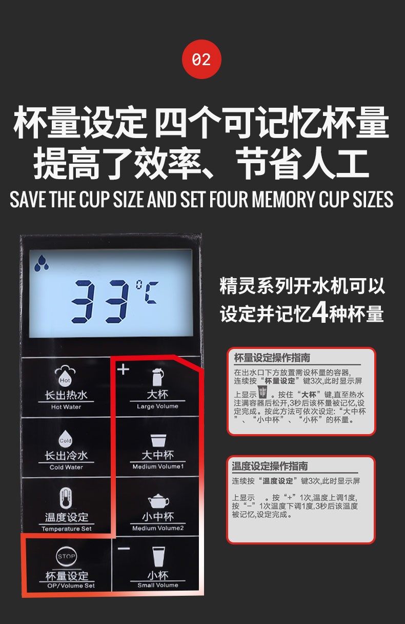 HECMAC Heike Spirit Water Boiler, commercial step-by-step water heater, fully automatic electric milk tea shop, 25 liters detail image 4