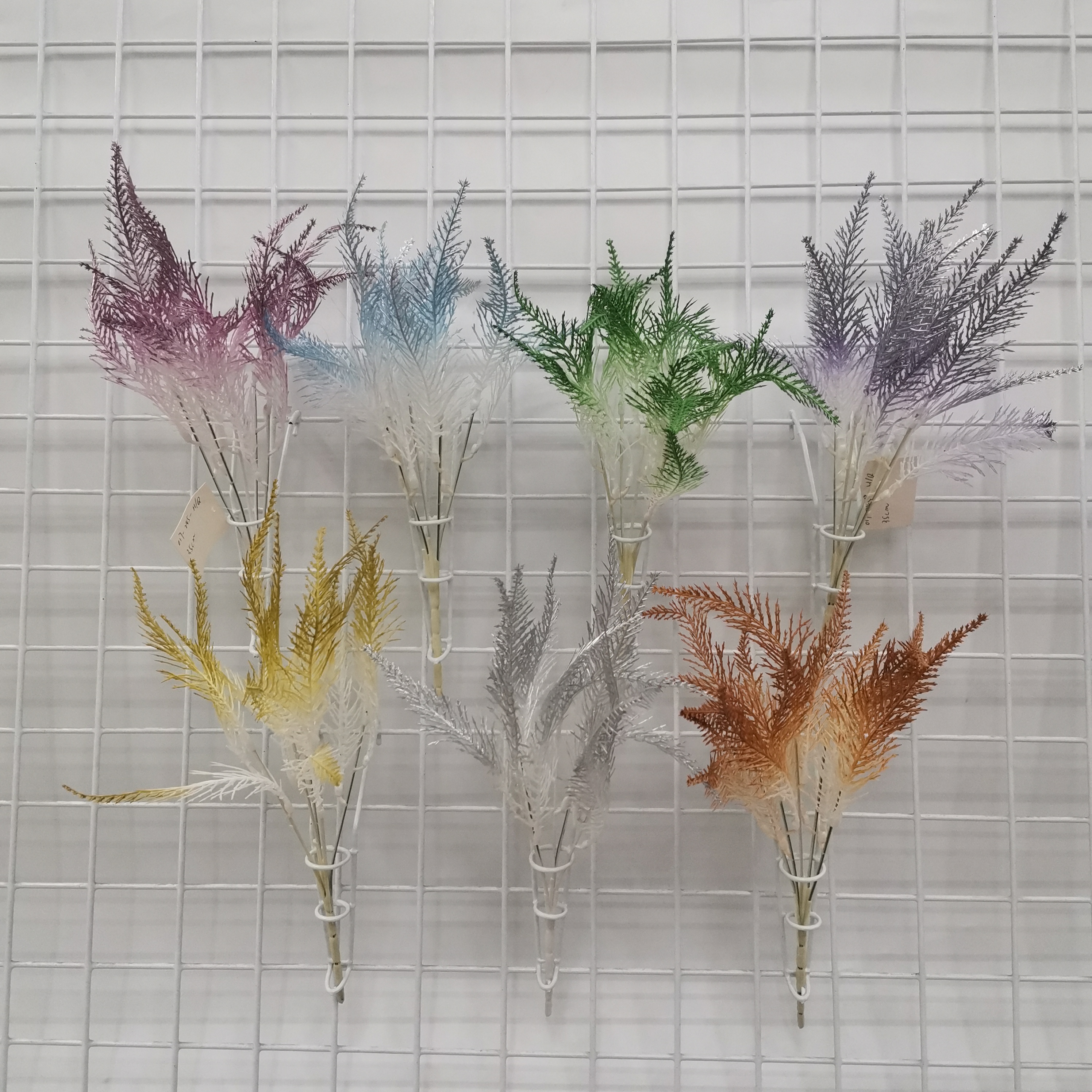 5-pronged 15-mesh Taxus chinensis 245# Seven-color