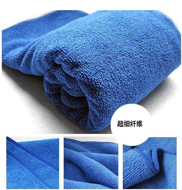 Factory direct sales 3030 car wash towels, gift special car microfiber towels, car cleaning towels detail image 3
