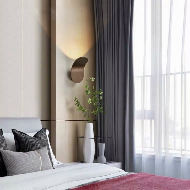 北欧壁灯客厅现代简约卧室床头灯具网红极简创意过道墙灯详情图6