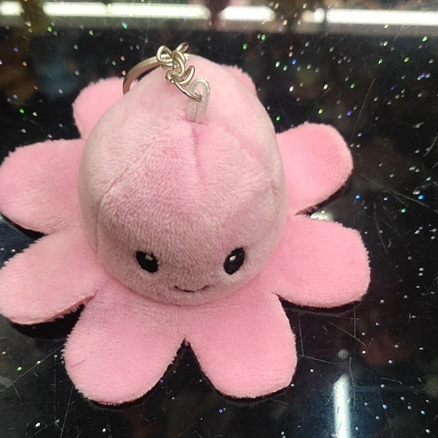 毛绒玩具翻面章鱼 小章鱼挂件娃娃 表情娃娃详情图3