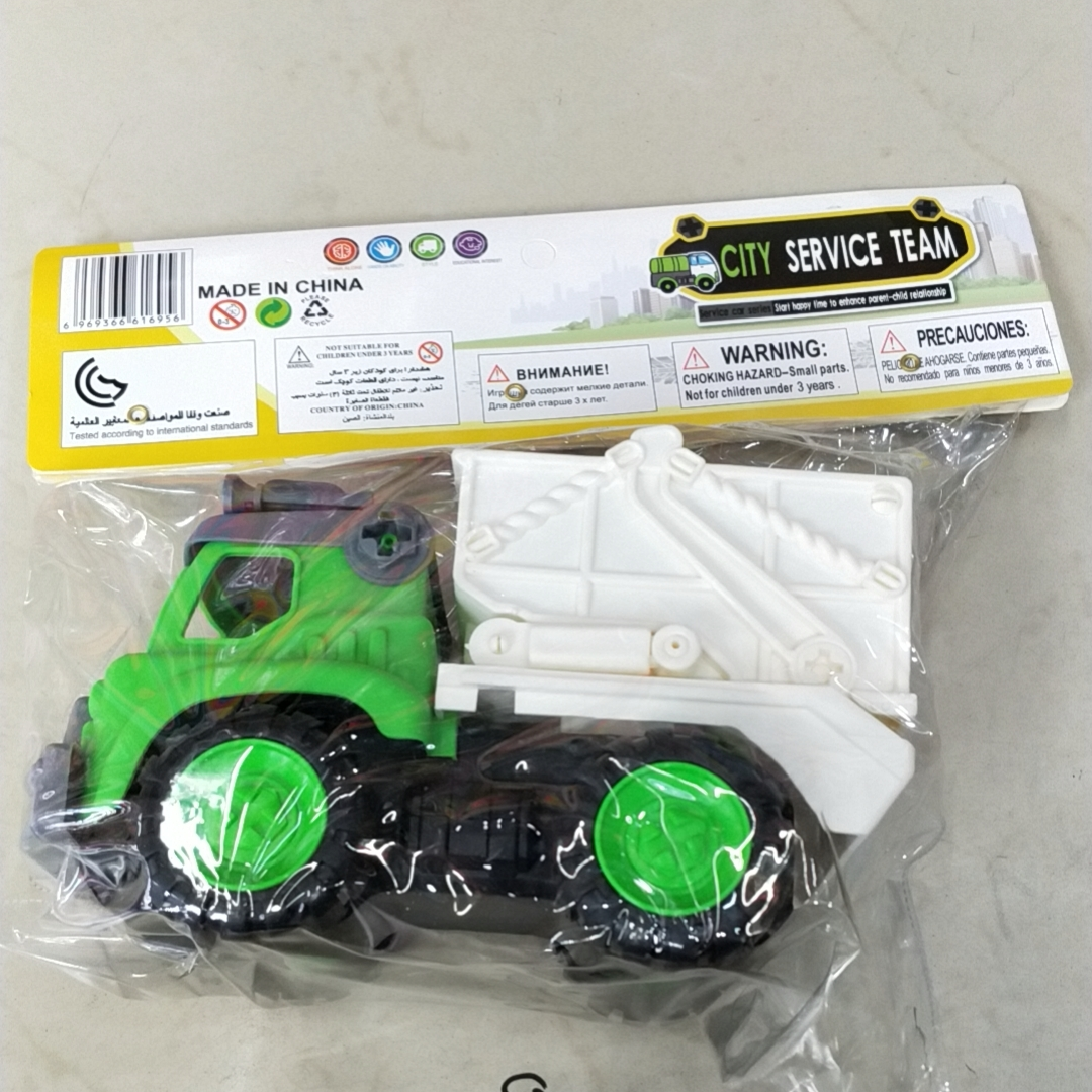 6312车模型垃圾车塑料玩具批发