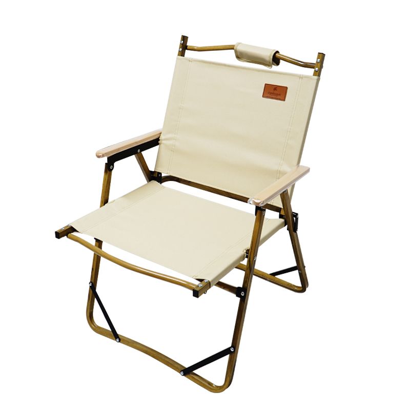Extra-high wood-grain chairs, Japanese and Korean chairs, leisure chairs, fishing chairs, outdoor courtyard self-driving, camping, picnic portable details Picture