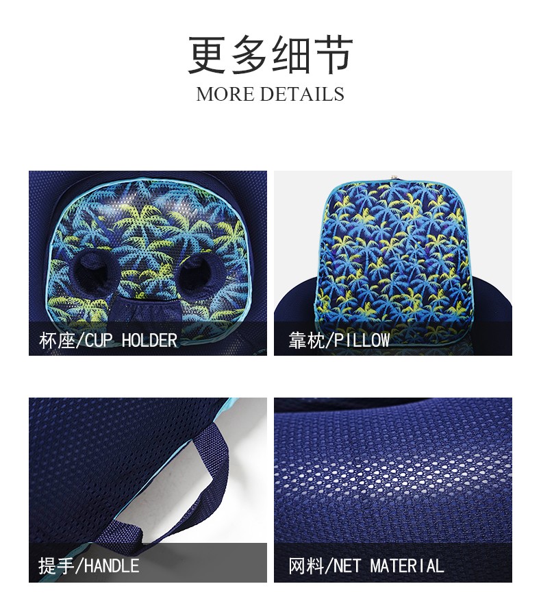 户外水上充气床折叠充气浮排详情11