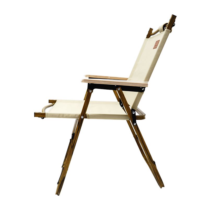 Extra-high wood-grain chairs, Japanese and Korean chairs, leisure chairs, fishing chairs, outdoor courtyard self-driving, camping, picnic portable Specification image