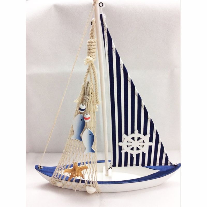 Hongdian Arts and Crafts decoration decoration Mediterranean style home decoration boat 366
