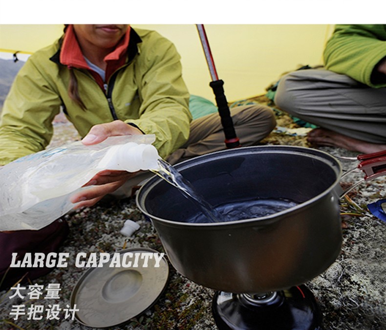 12-piece outdoor cookware set, multi-purpose camping cookware set, hanging pot for picnic detail image 12