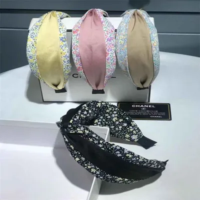 Japanese And Korean Temperament Pearl Headband Single Series - Purple