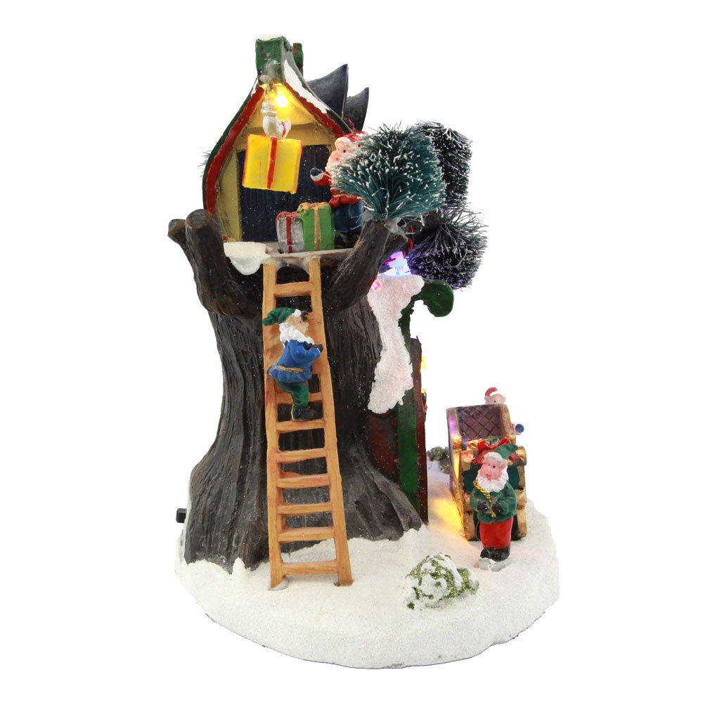 欧式LED彩灯树脂圣诞装饰摆件详情图6