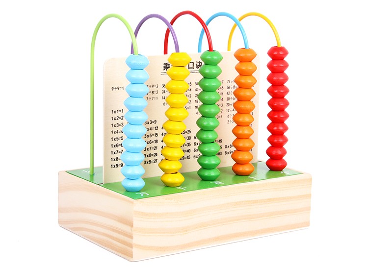 The wooden educational multi-functional calculation learning box is highly entertaining and can cultivate logical thinking ability. It is a parent-child game that exercises hand-eye coordination and opens up unlimited imagination space. It is an early education enlightenment toy that accompanies your growth detail image 14