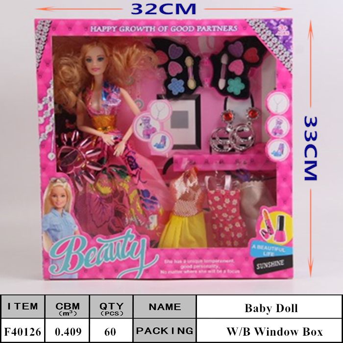 Children play every house toy set simulation lovely girl princess children doll foreign trade stalls wholesale gifts F40126 full figure