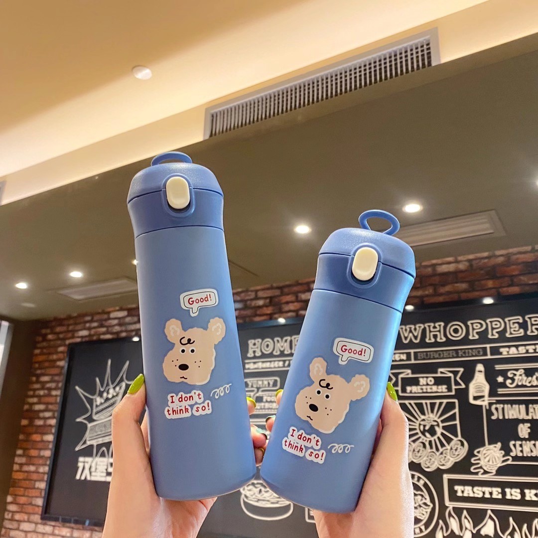 304不锈钢保温杯卡通弹跳随手杯密封水杯真空便携车载杯户外杯子详情图1