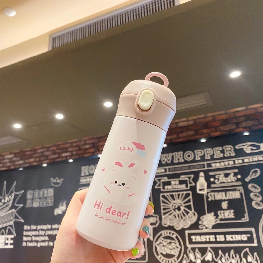 304不锈钢保温杯卡通弹跳随手杯密封水杯真空便携车载杯户外杯子详情图6