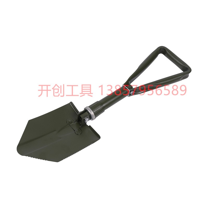 园林铲木柄铁铲铁锹户外铲子军工铲多功能农用园林铲折叠工兵铲迷彩袋装厂价直销量大价优120