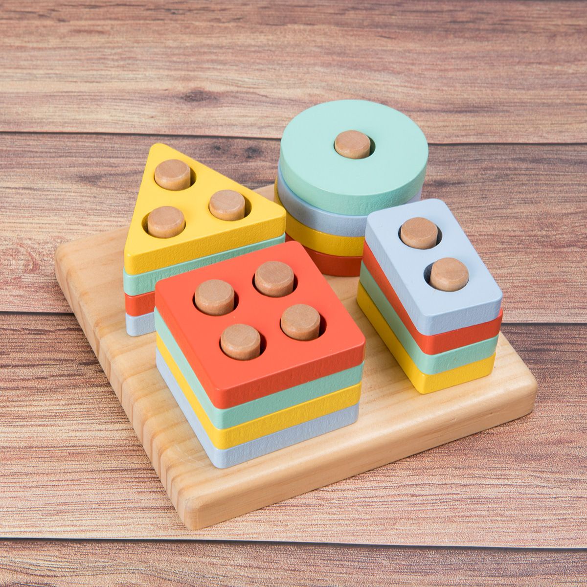 Cross-border career changing costume magnetic jigsaw puzzle 14 children's educational wooden tiles scene puzzle toy