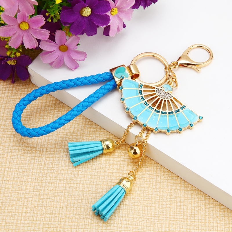 Alloy 4 piece set key chain fringe 3 piece set series 3