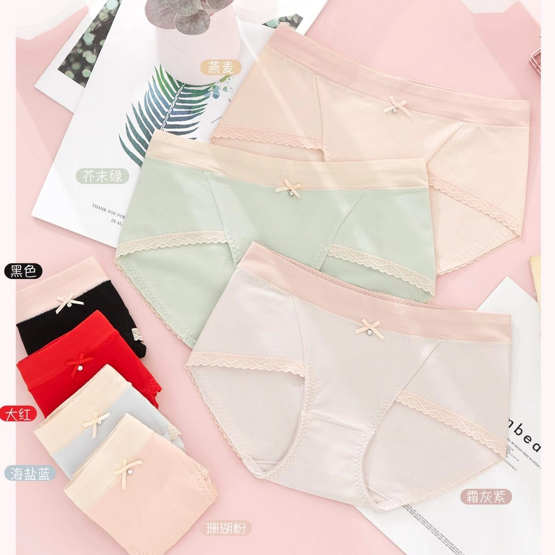 Yiwu good choice Lisi 3197 soft sweet girl refreshing breathable elastic soft fabric girl triangle underwear