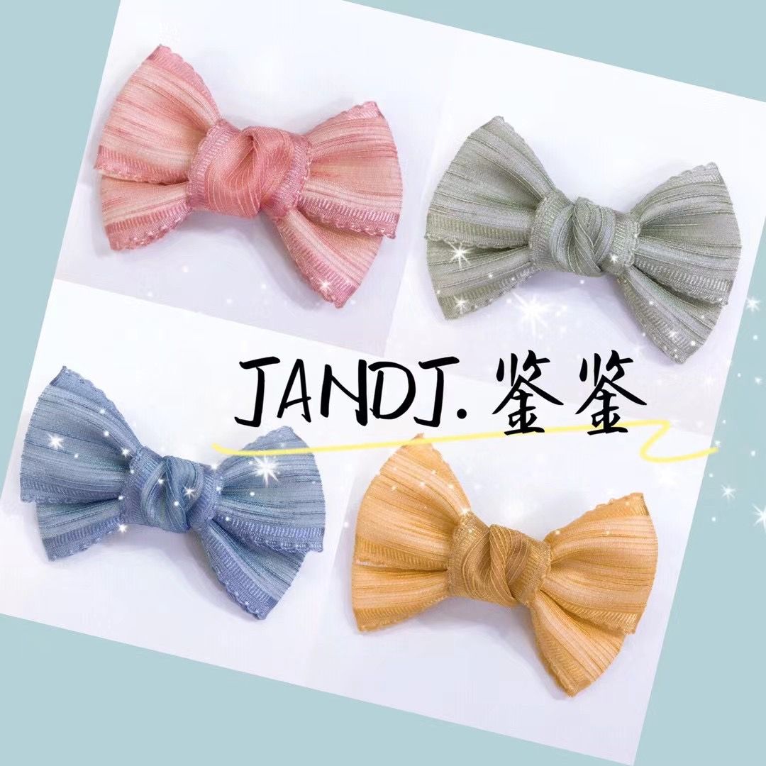 MONO-A Jianjian Fashion Clothing Accessories: Hard mesh snow gauze straps at the ear