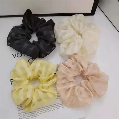 Summer Refreshing Seaside Holiday Scrunchie Everyday Everything Hair Accessories Scrunchie