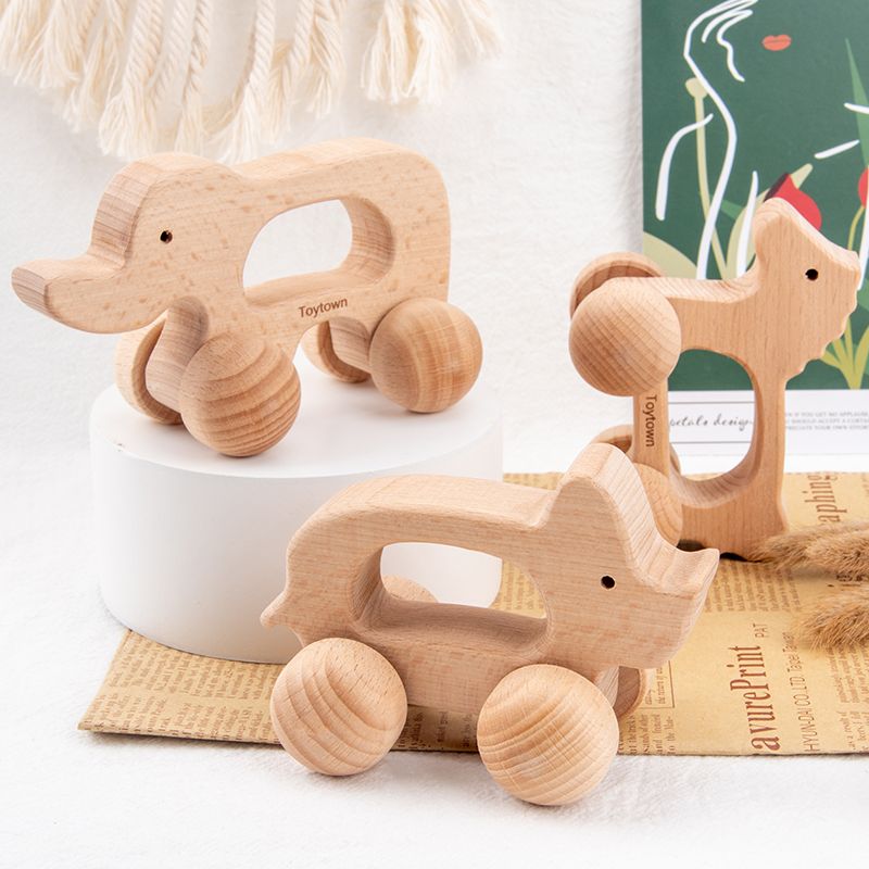 The wooden toy, educational, scratch-and-hold cart, is highly entertaining and can cultivate logical thinking ability. It is a parent-child game that exercises hand-eye coordination. It is an early education and enlightenment toy that accompanies your growth details Picture