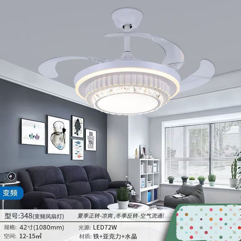 Fan light, dining room light, bedroom light, living room light Application Scenario