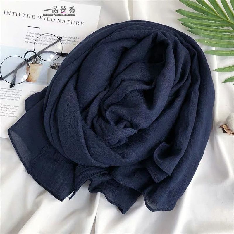 Ladies' Autumn And Winter Coats All Match Leisure College Lady Retro Trendy Style Explosive Scarf 9987