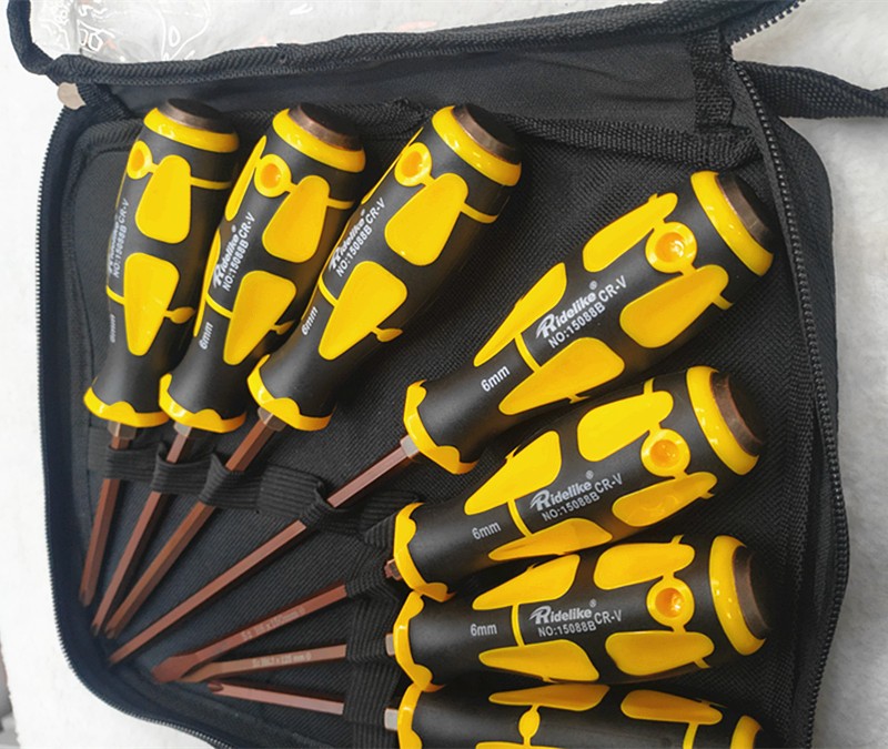 五金工具 维修工具 7件套S2螺丝刀组套 多用穿心螺丝刀套装详情图3