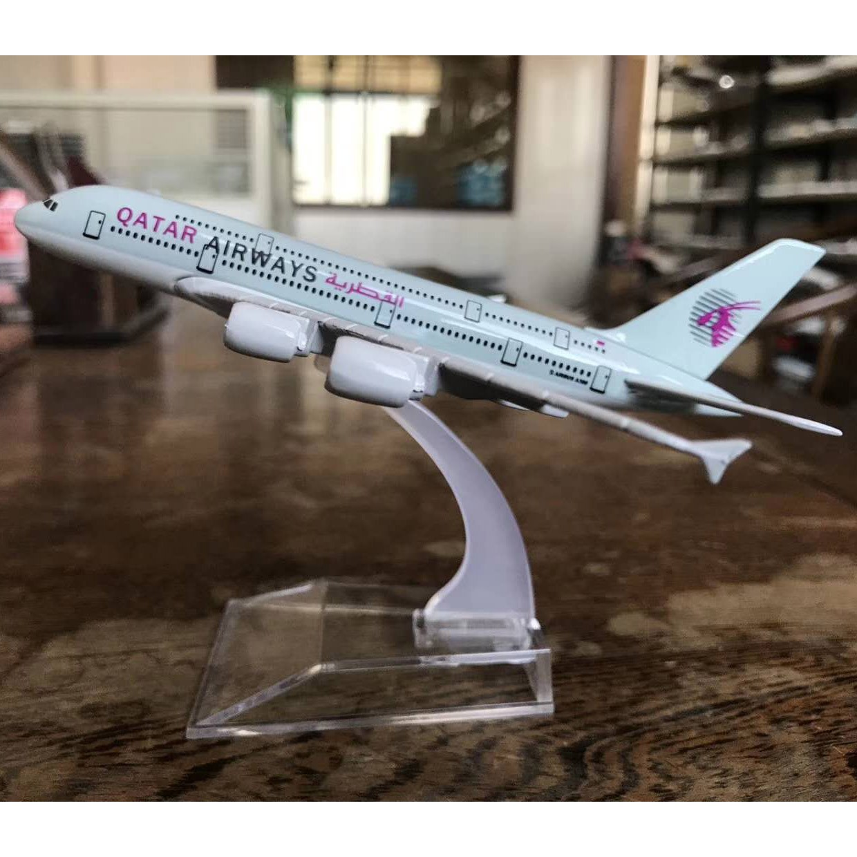 合金飞机模型（18CM空中客车公司A380）飞机模型  金属飞机模型 空客飞机模型 详情9