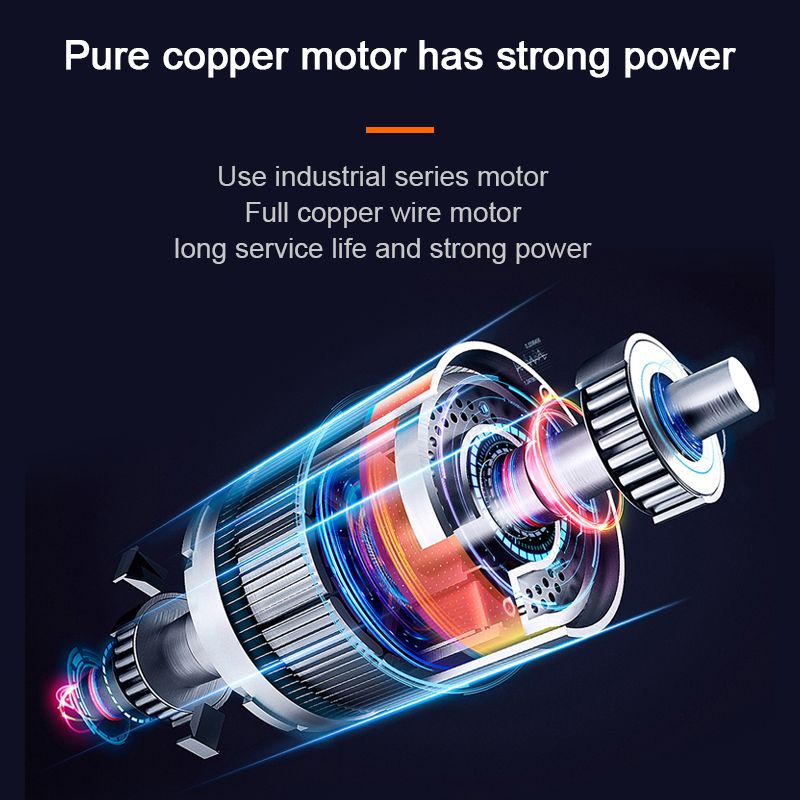 Boma marca 2.2L mezclador de gran capacidad casa rompedor de pared triturador de hielo motor de cobre completo details Picture