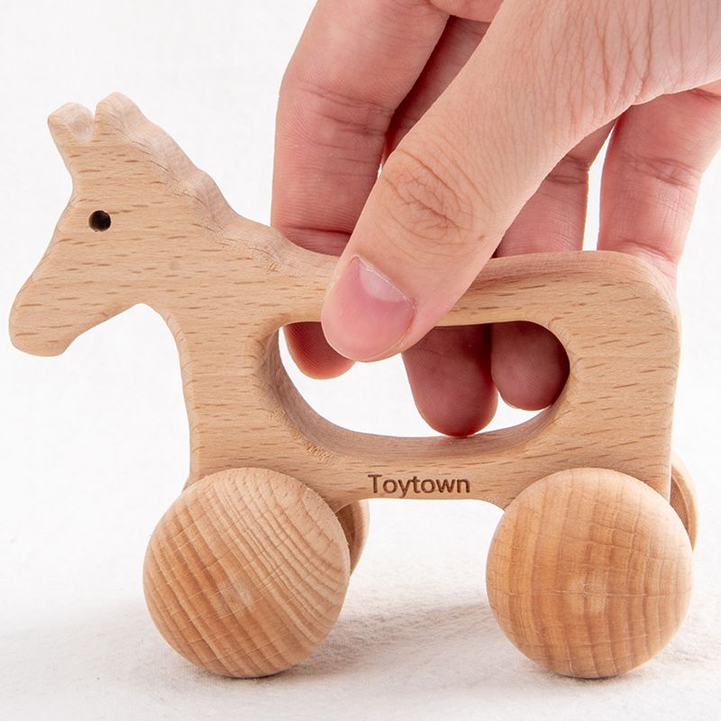 The wooden toy, educational, scratch-and-hold cart, is highly entertaining and can cultivate logical thinking ability. It is a parent-child game that exercises hand-eye coordination. It is an early education and enlightenment toy that accompanies your growth Application Scenario
