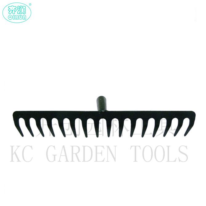 16 tooth rake Wood handle leaf rake iron rake garden rake rake rake sow loose soil rake rake integrated rake garden tools tooth number can be customized according to requirements