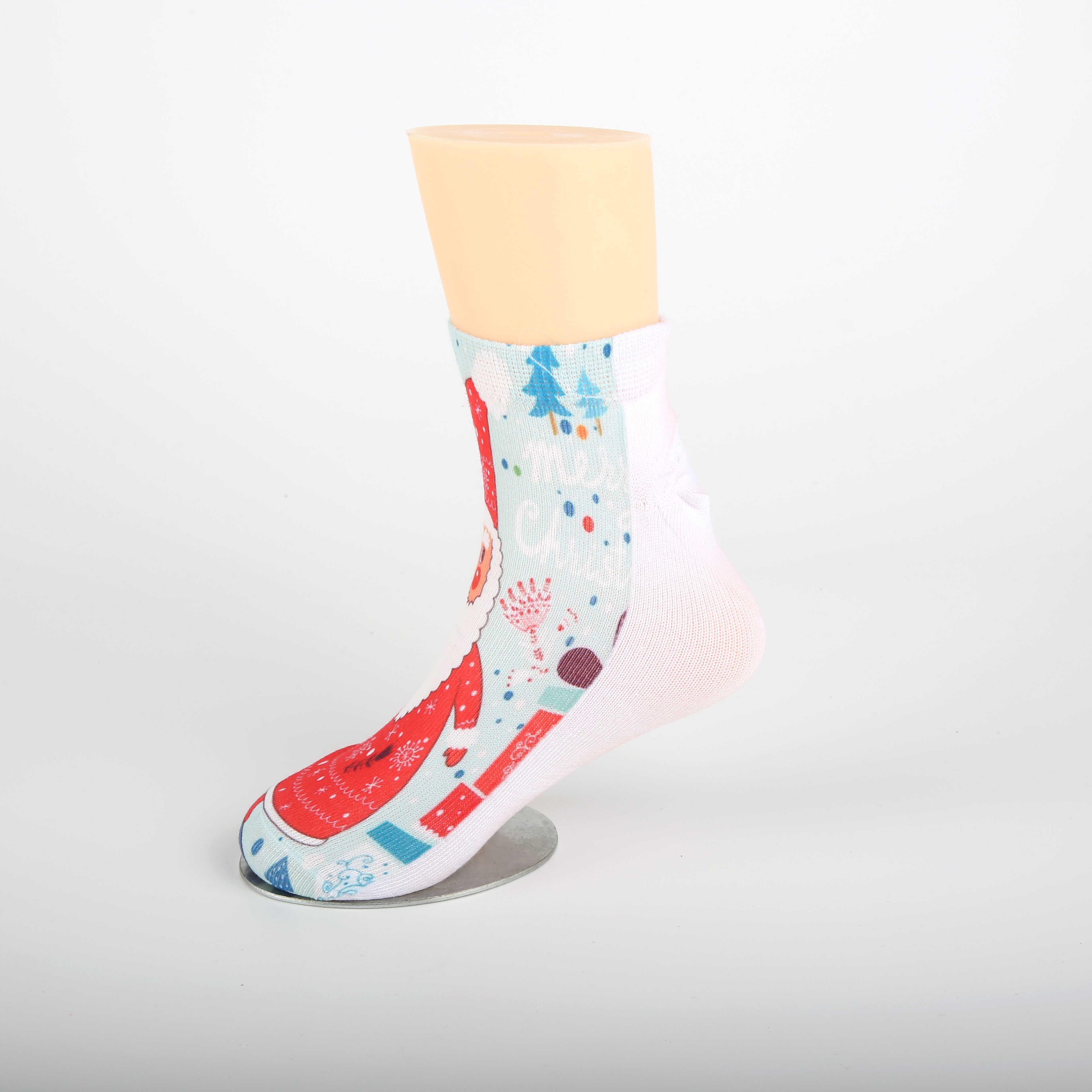 印花袜子短袜3D印花圣诞袜子详情图15