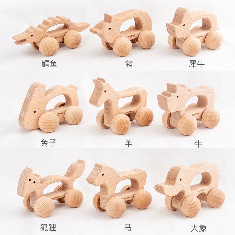 The wooden toy, educational, scratch-and-hold cart, is highly entertaining and can cultivate logical thinking ability. It is a parent-child game that exercises hand-eye coordination. It is an early education and enlightenment toy that accompanies your growth Item Picture