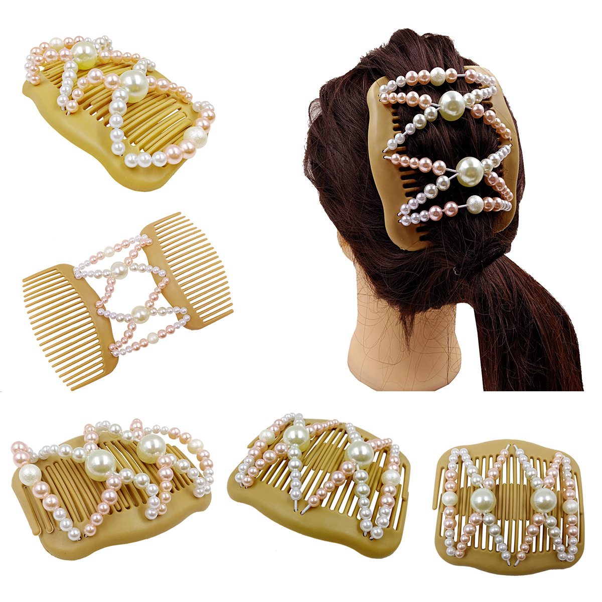 New pearl hair comb 9 thumbnail