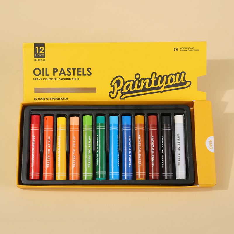 706-36 Oil painting stick Crayon manufacturer washable baby painting oil stick crayon brush coloring pen color coloring pen thumbnail