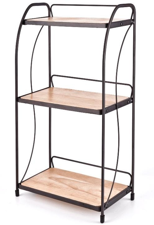 Small three-layer square frame wooden board, ancient bronze gold detail image 2